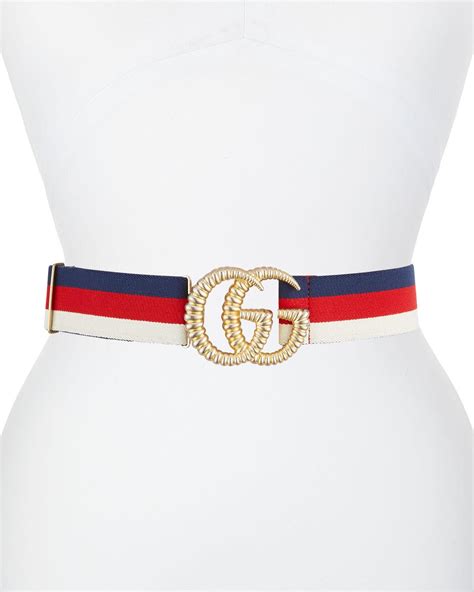 gucci gg logo stripe belt|belt gg original.